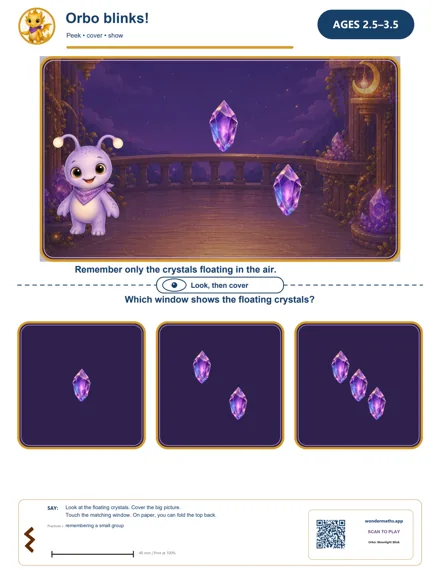 Preview of Orbo blinks!, age 2.5-3.5