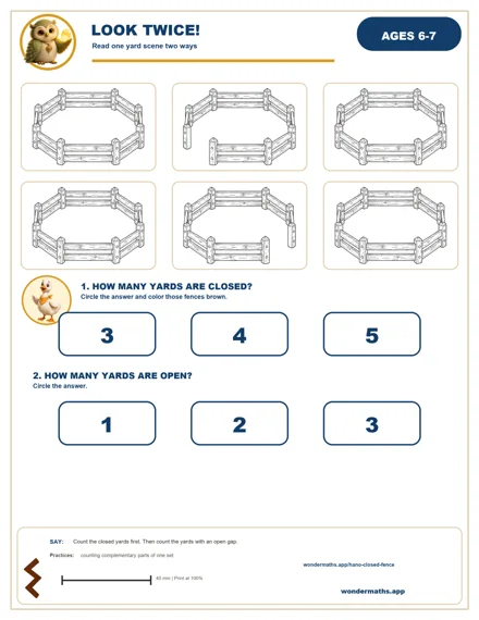 Preview of Look twice!, age 6–7