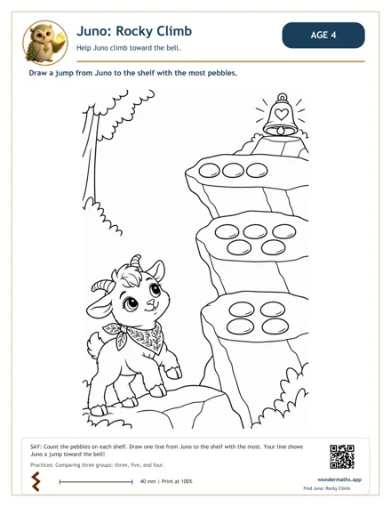 Preview of Help Juno climb, age 4