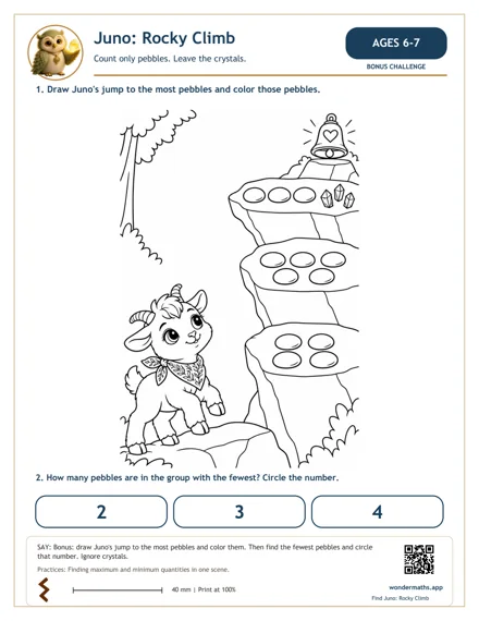 Preview of Most and fewest, age 6–7