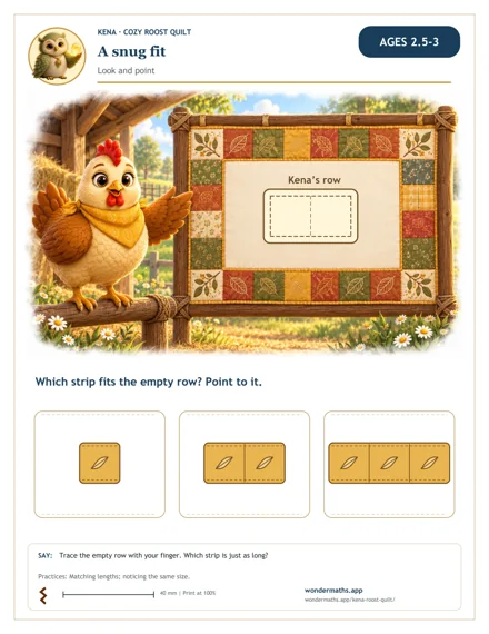 Preview of A snug fit, age 2.5–3