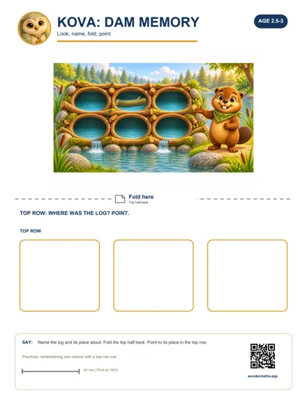 Preview of Remember the top row, age 2.5–3