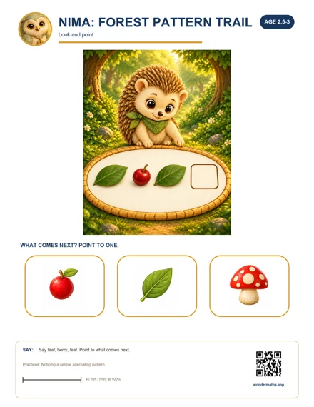 Preview of Look and point, age 2.5–3