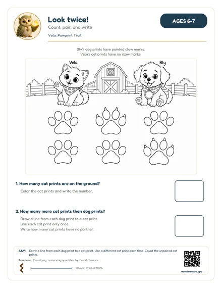 Preview of Look twice!, age 6–7