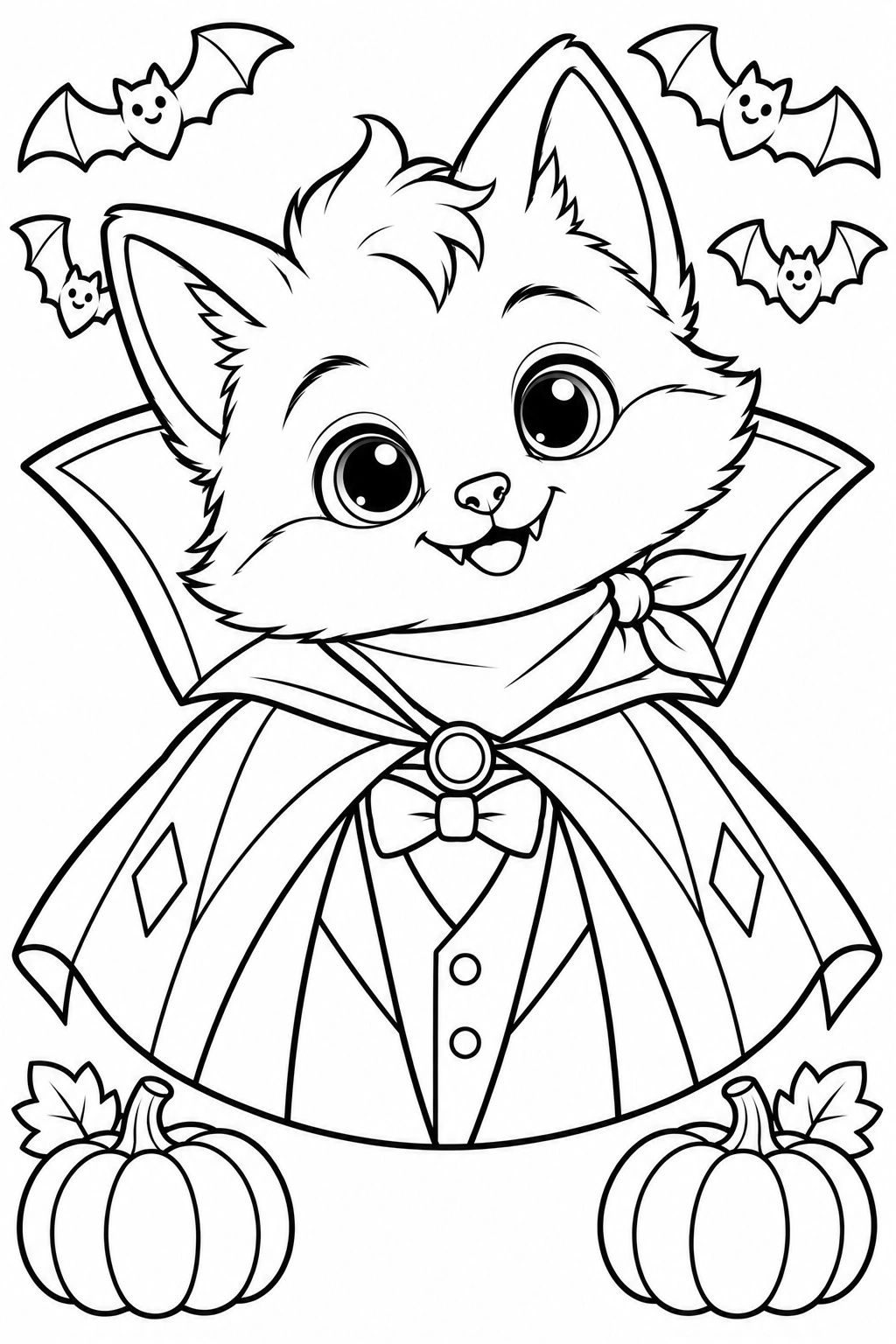 Dracula Friends coloring page 2: Rilo