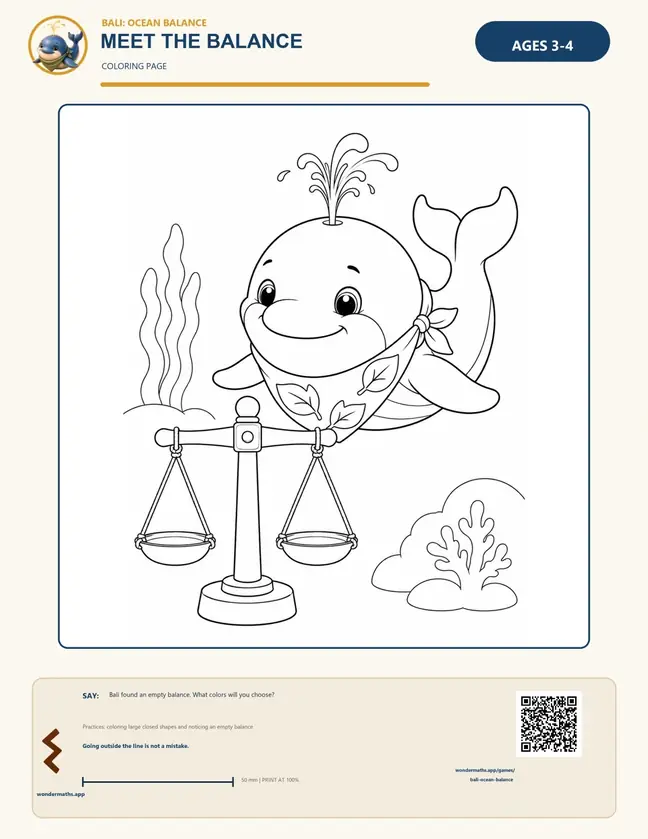 A coloring page from Waterside