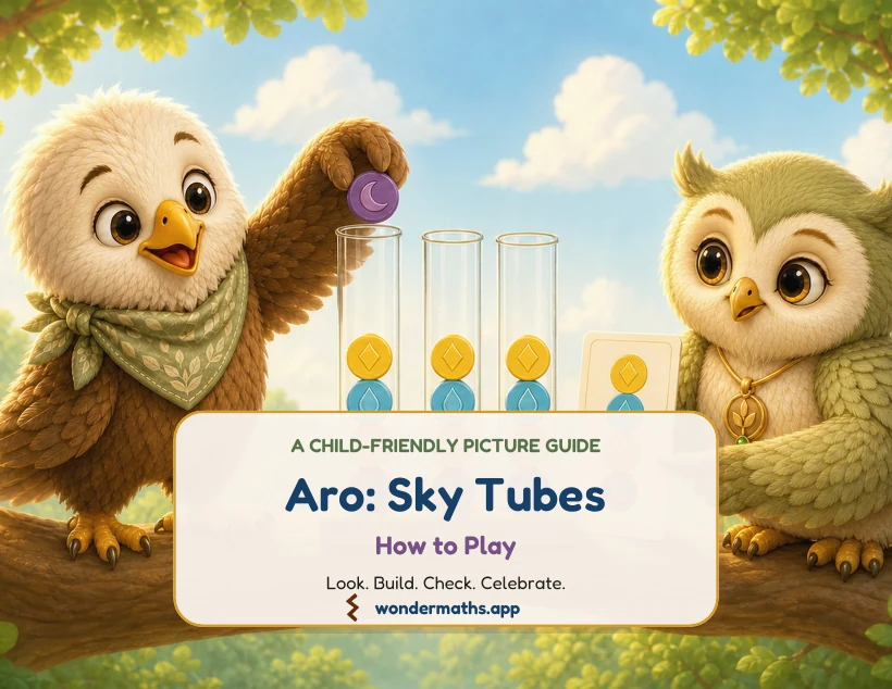 First page of how to play for Aro: Sky Tubes