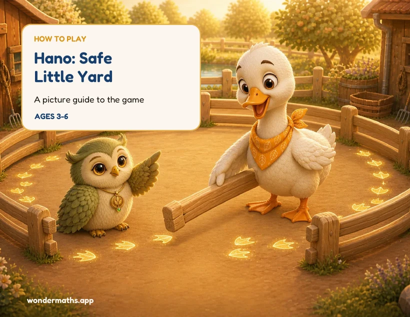 First page of how to play for Hano: Safe Little Yard