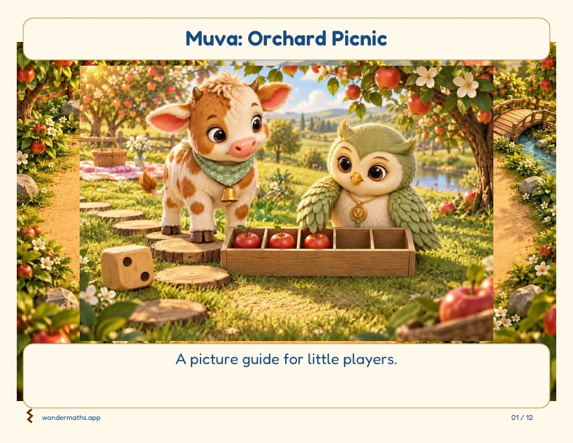 First page of how to play for Muva: Orchard Picnic