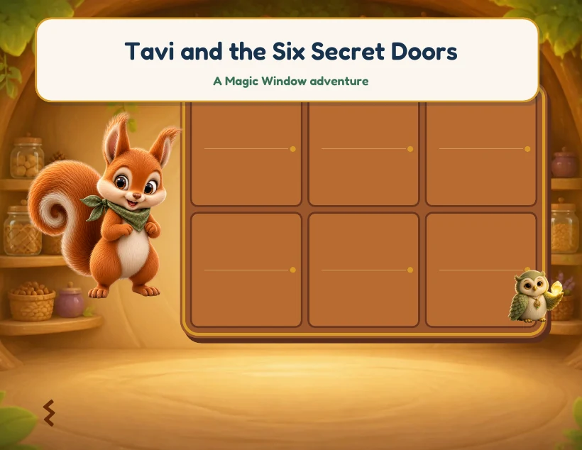 First page of stories to share for Tavi: Magic Window