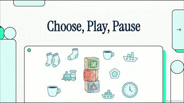 A still from the Choose, Play, Pause summary video for parents.