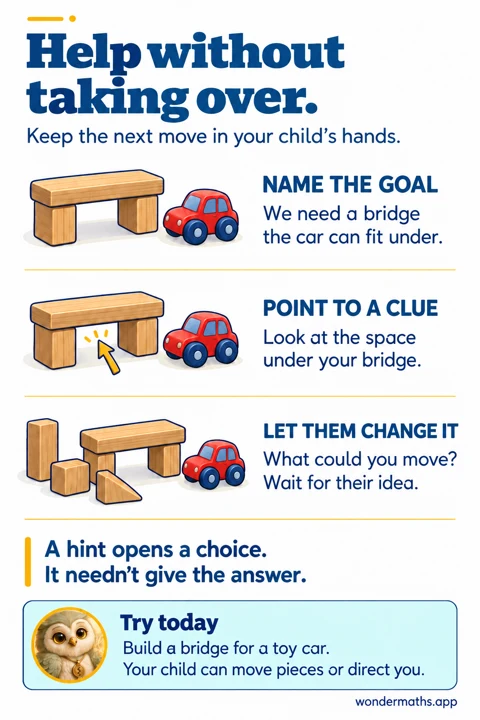 Help without taking over.: illustrated parent advice with Ori