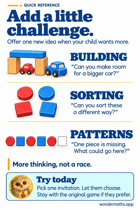 Add a little challenge.: illustrated parent advice with Ori