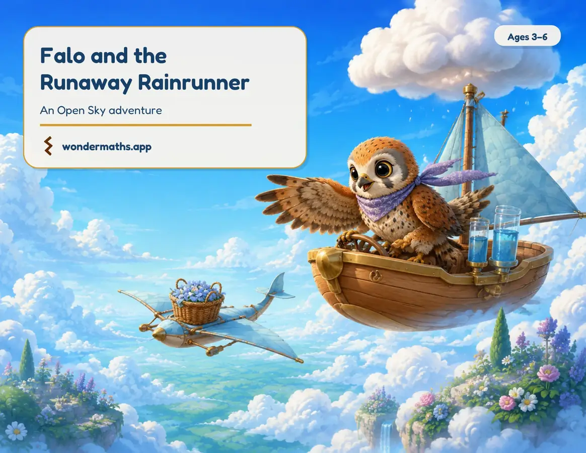 Falo and the Runaway Rainrunner — book cover