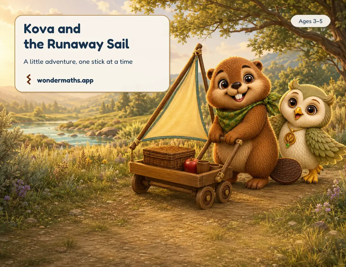 Kova and the Runaway Sail — book cover