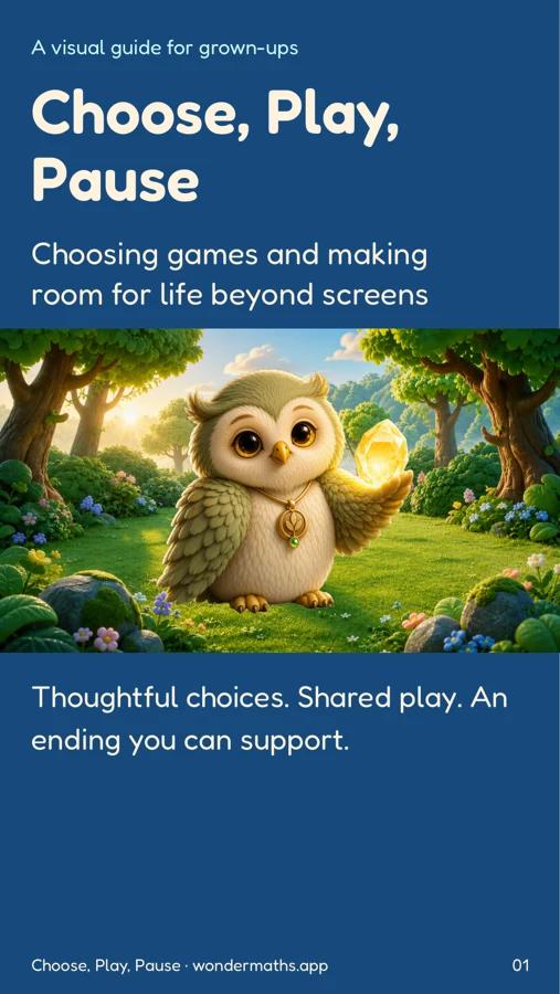 Choose, Play, Pause cover with Ori