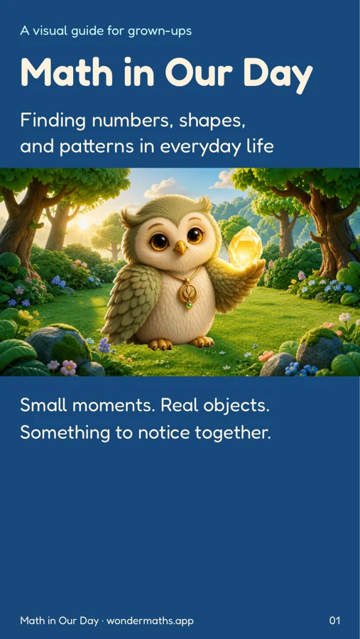 Math in Our Day cover with Ori