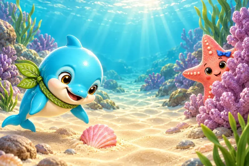 Lumi welcomes you to the underwater world.
