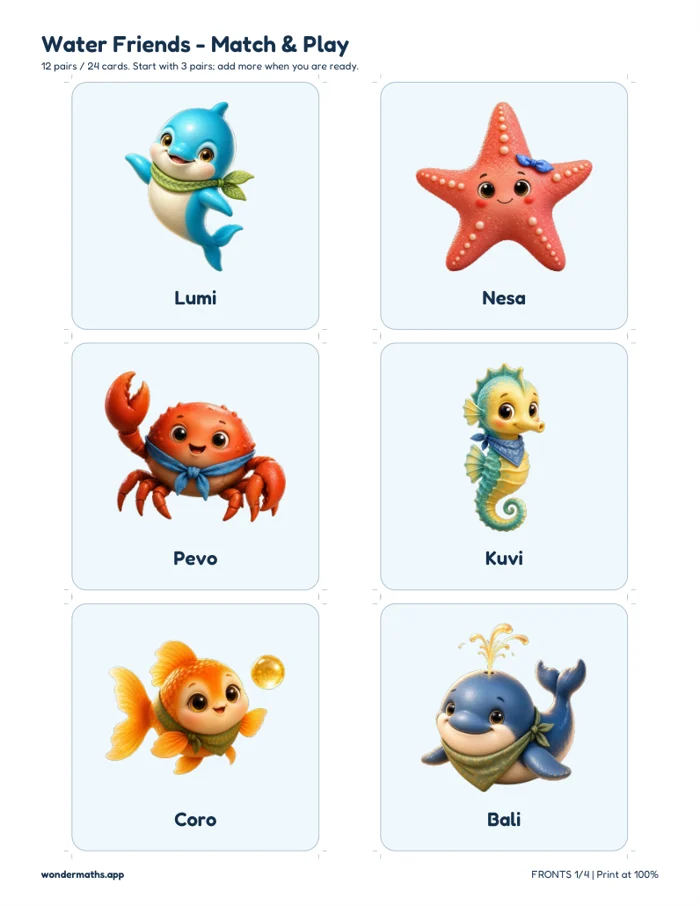 Memo · 12 matching pairs