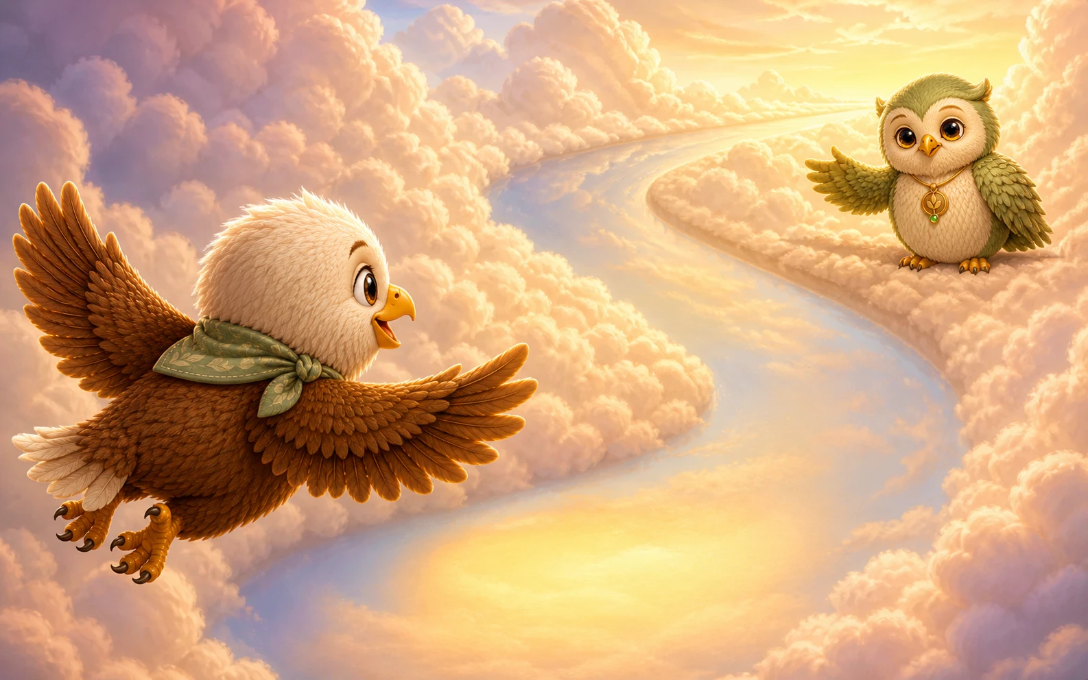 Aro follows a broad cloud road to Ori