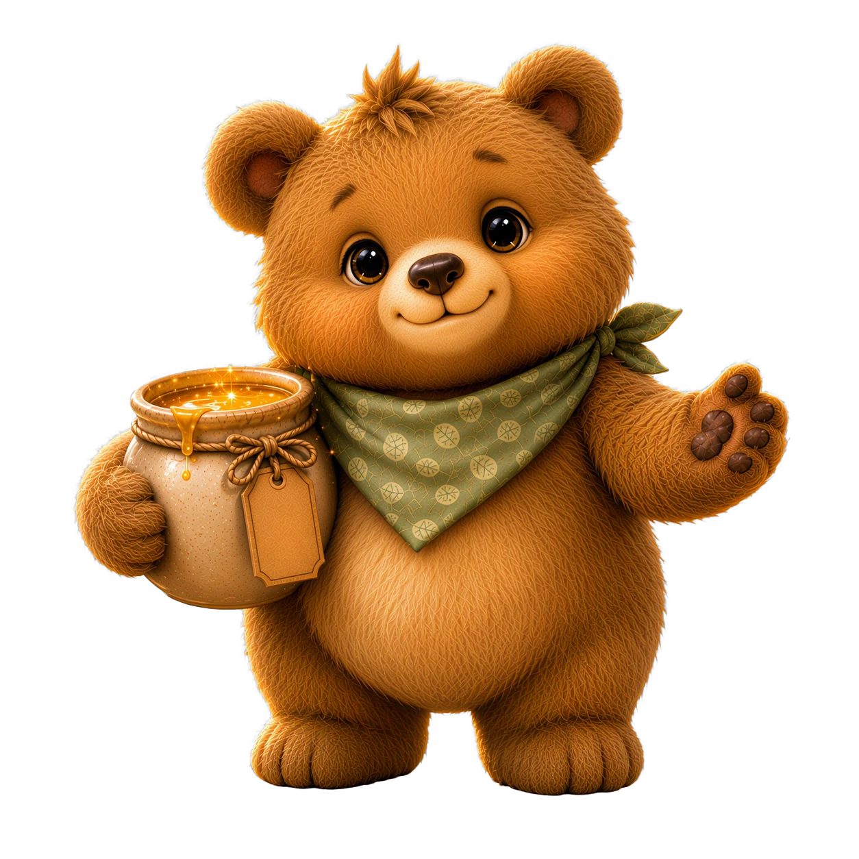 Bodi the bear helper