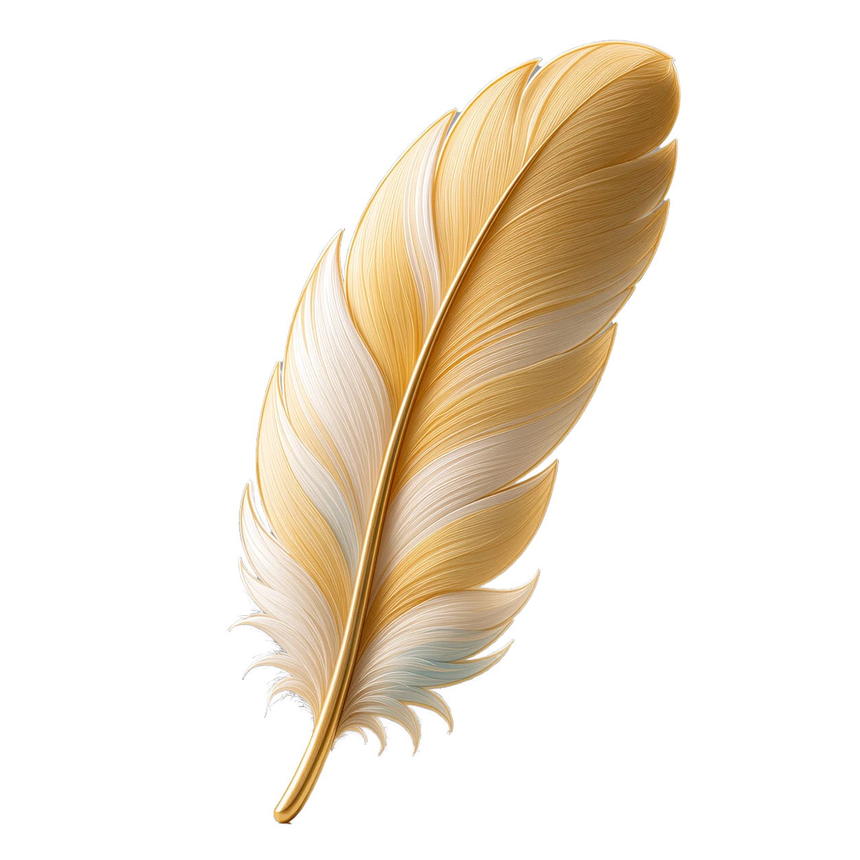 Golden feather for completing this level