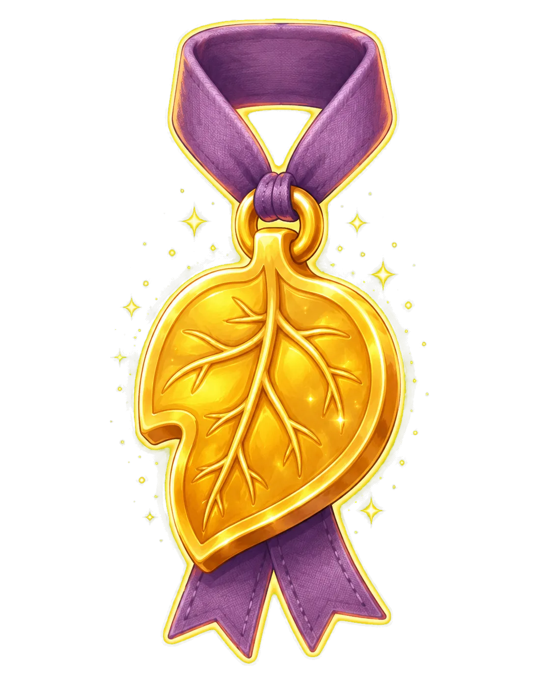 Forest mirror medal