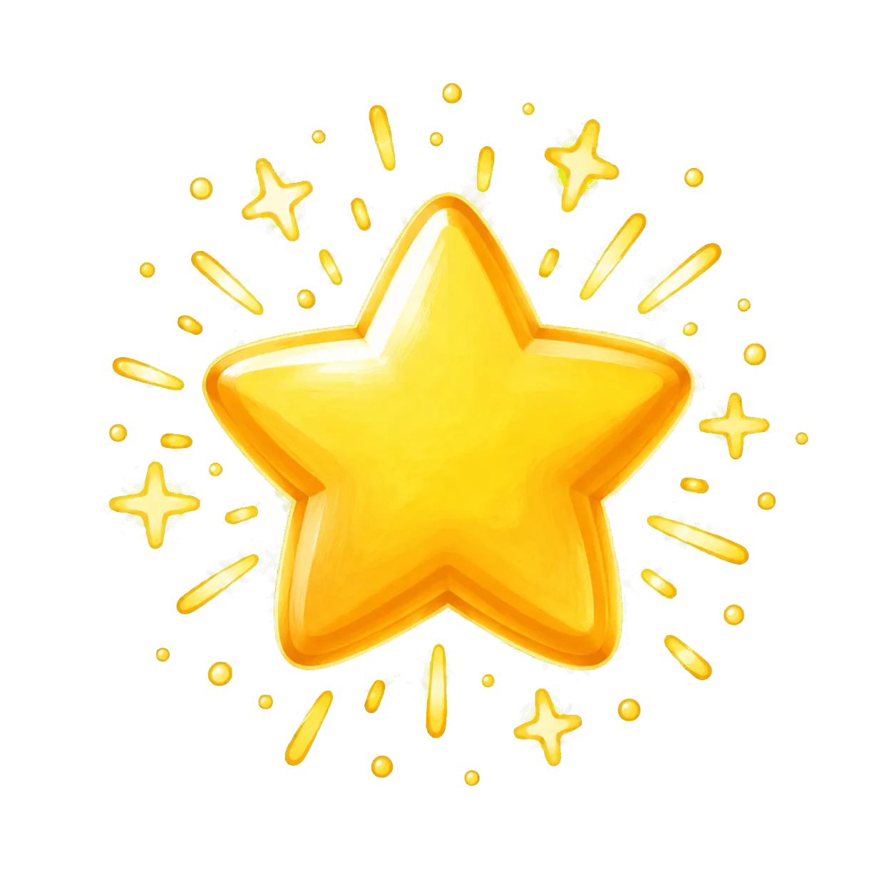 Golden star