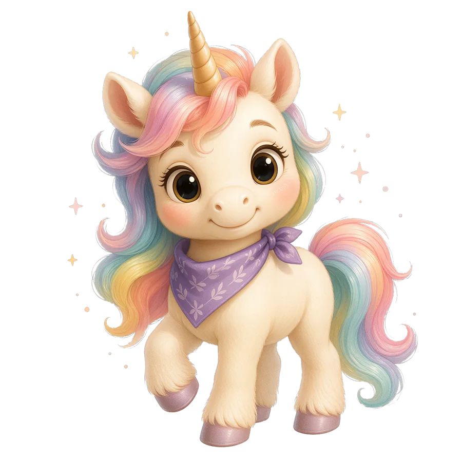 Luvi the unicorn reacts to the potion