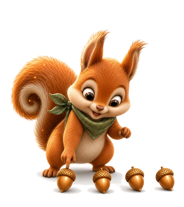 Tavi the squirrel